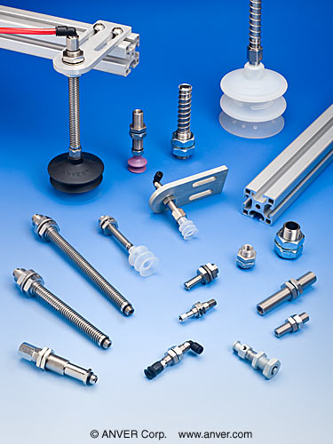 Bộ bù mức và giá treo giác hút ANVER