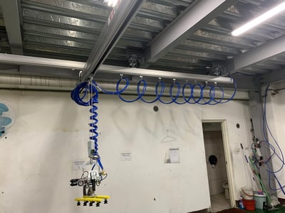 Beam-Mounted Pneumatic Jib Crane with Vacuum Tool for Carton Boxes - ảnh 8