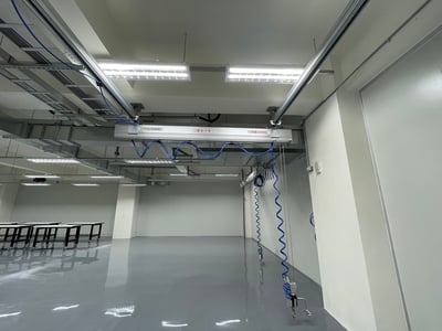 Thanh ray nhôm treo cầu trục khí nén 200 kg cảm ứng lực - ảnh 18