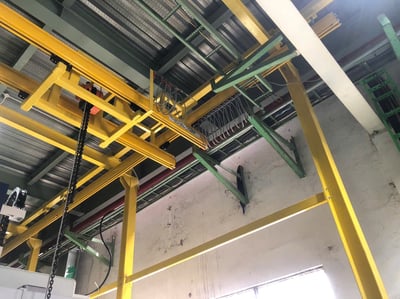 Bộ khung thanh ray 500 kg lắp palang ENDO - ảnh 13