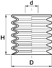 Bản vẽ giác hút BPF39-SI-MD