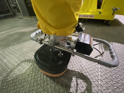 Mobile Aluminum Rail Jib Crane with ANVER Vacuum Lifter for Soundproofing Panels - ảnh 11