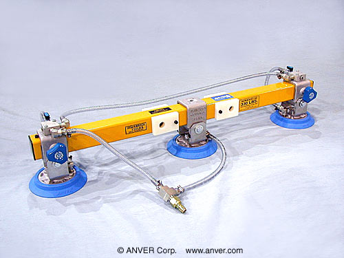 ANVER PA66-3-XX-3 triple pad vacuum lifting attachment