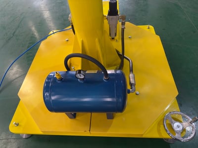 Tay nâng trợ lực khí nén nâng phôi vào máy phay tiện CNC - ảnh 37