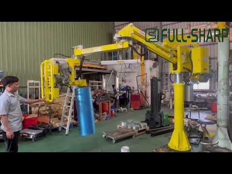Tay nâng trợ lực lật cuộn thép