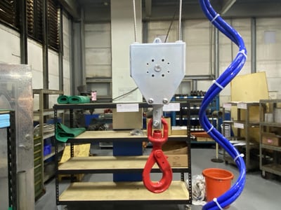 Pneumatic Jib Crane with Plastic Tray Hook Tool - ảnh 6