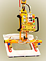 Thiết bị nâng hạ chân không hai mặt hút có cơ cấu lật dẫn động và air balancer