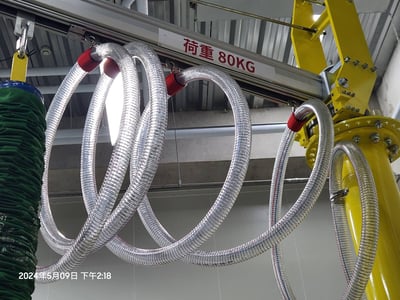 Cầu trục xoay ray nhôm hút chân không Becker, đế di động - ảnh 7