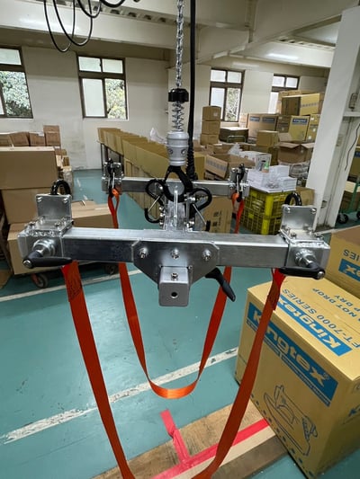 Thanh ray thép 200 kg treo trần, tuyến ray treo pa lăng điện - ảnh 67