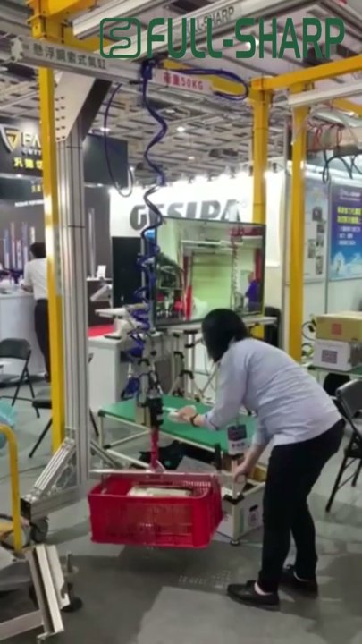 Thiết bị tay cầm khí nén kẹp nâng hạ khay hàng- Thiết bị nâng hạ khay nhựa