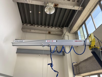 Pneumatic Jib Crane with Copper Coil Clamp for Motor Winding Workshops - ảnh 21