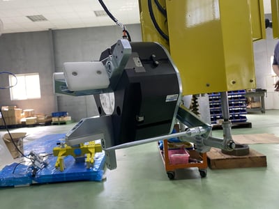 Cầu trục xoay ray nhôm, palang KITO kéo tay và nam châm gạt tay - ảnh 34