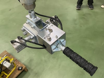 Cầu trục xoay ray nhôm, palang KITO kéo tay và nam châm gạt tay - ảnh 23