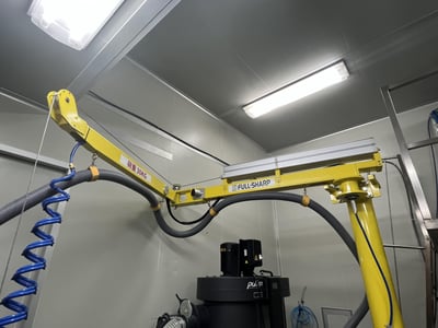 Aluminum Rail Jib Crane with Anver Vacuum Lifter for Bags - ảnh 45