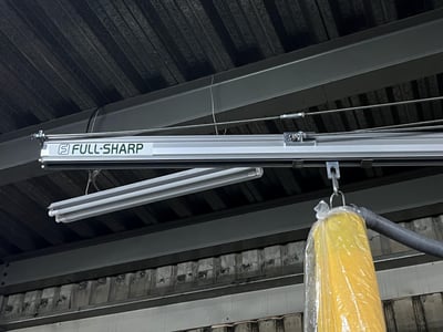 Aluminum Rail Jib Crane with ANVER Vacuum Tube Lifter for Bag Handling - ảnh 7