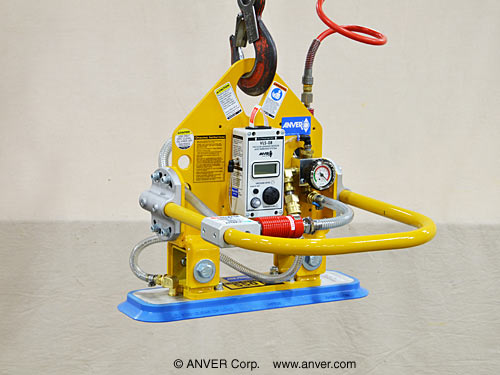 ANVER VPFL4-20-AIR vacuum generator with PA720-S-3: small, non- or semi-porous materials up to 550 lb (250 kg)