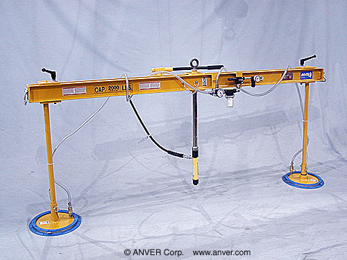 ANVER WCAL200SP air powered welding vacuum hold-down clamp