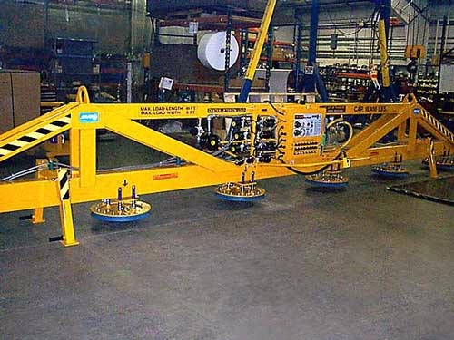 ANVER E1840M8-448-SP eight pad heavy duty electric powered vacuum lifter