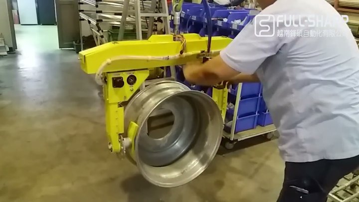 Thiết bị nâng hạ bánh xe, lazang, la-zăng, mâm vành xe tải. Thiết bị nâng bánh xe ô tô