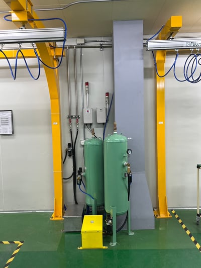 Khung thanh ray nhôm 200kg, air balancer ENDO và tool hút chân không - ảnh 22