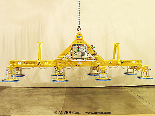 ANVER E1600M8-194A-4/56 eight pad electric powered heavy duty lifter