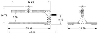 Bộ gá nâng pallet VT-PLA-S 2