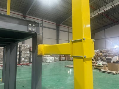 Bộ khung thanh ray thép 200 kg và ống hút chân không ANVER - ảnh 56