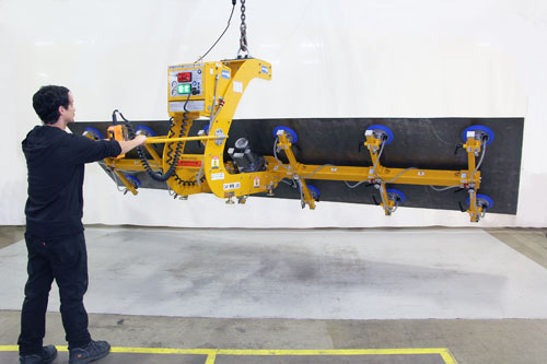 Thiết bị lật mười hai mặt hút ANVER: lật quá 90°