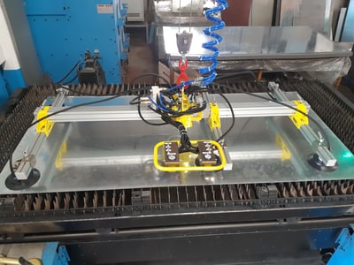 Pneumatic Jib Crane with Vacuum Lifter for Metal Sheets - ảnh 5