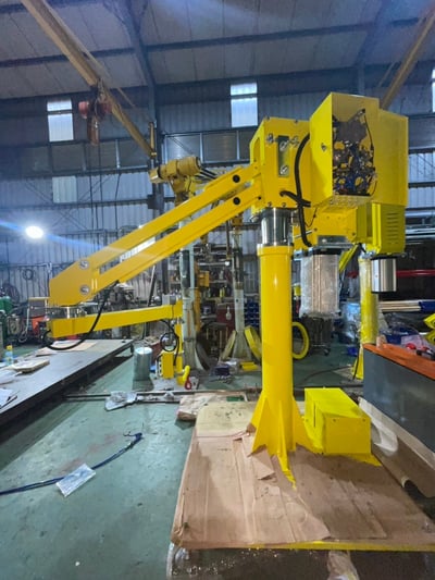 Tay nâng trợ lực 125 kg tool móc cơ khí - ảnh 6