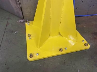 Beam-Mounted Pneumatic Jib Crane with Force-Sensing Handle - ảnh 1