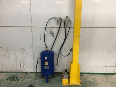 Bộ khung thanh ray nhôm cho cầu trục khí nén 200 kg - ảnh 7