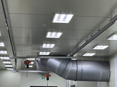 Thanh ray nhôm treo trần, treo pa lăng điện cho nhà xưởng - ảnh 42