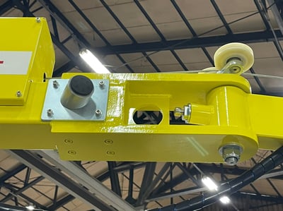 Cầu trục xoay khớp nối khí nén móc hai đầu - ảnh 13