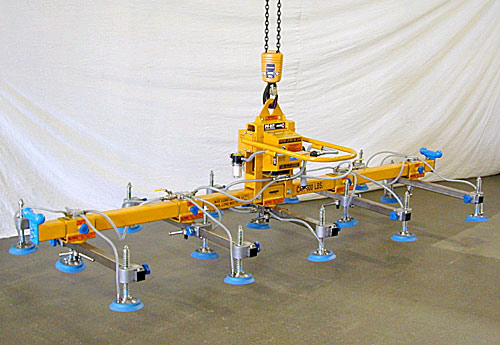 ANVER E60M15-110-5/44 fifteen pad electric powered vacuum lifter