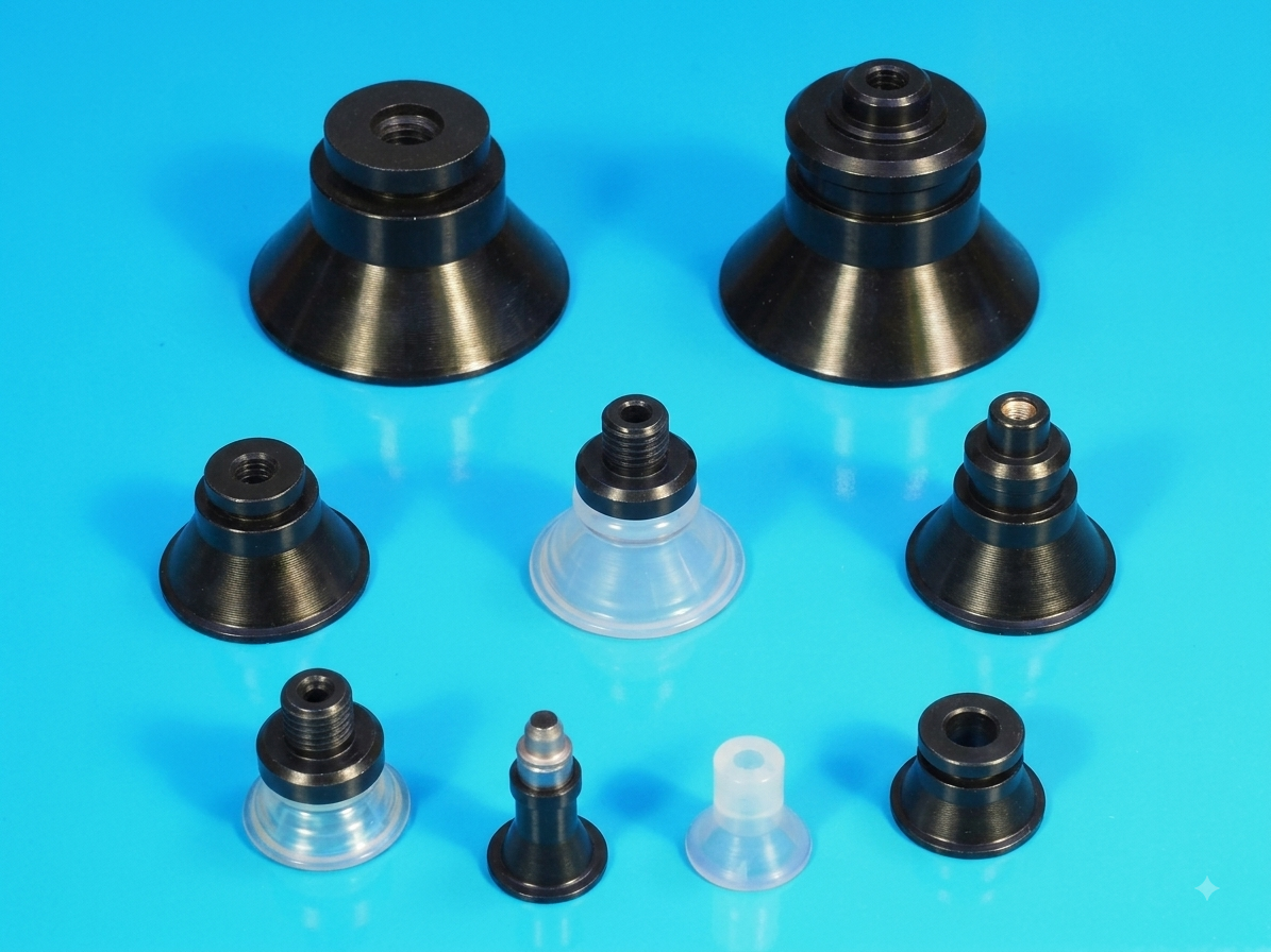 D deep vacuum cups
