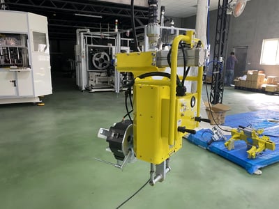 Cầu trục xoay ray nhôm, palang KITO kéo tay và nam châm gạt tay - ảnh 30