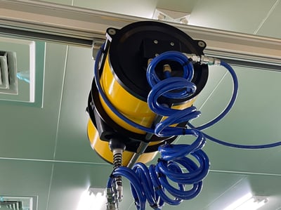Khung thanh ray nhôm 200kg, air balancer ENDO và tool hút chân không - ảnh 5