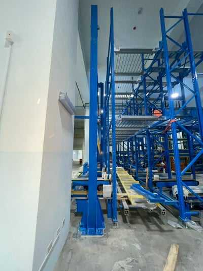Bộ khung thanh ray 500 kg treo ANVER hút tấm - ảnh 2