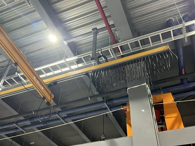 Pneumatic Jib Crane with Plastic Tray Hook Tool - ảnh 22
