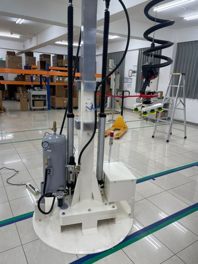 Cầu trục xoay khớp nối đế di động Lifts All hút thùng giấy - ảnh 18