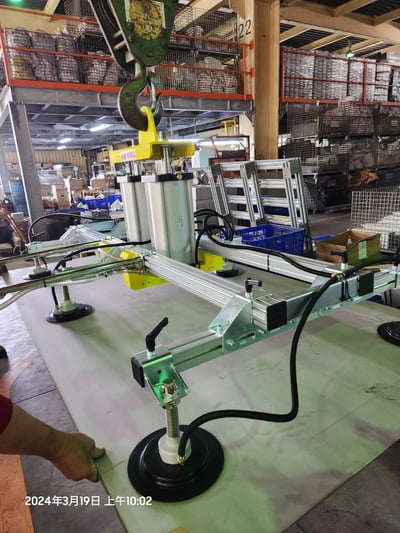 Mặt hút chân không xi lanh FullSharp tải 400 kg, 6 đến 8 mặt hút - ảnh 3
