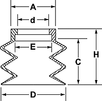 Bản vẽ giác hút A-VC34-SIT