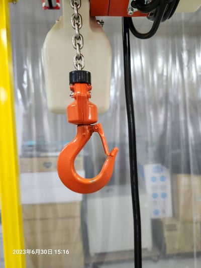 Cầu trục thanh ray 200kg với pa lăng điện KITO - ảnh 13