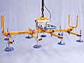 ANVER eight pad electric powered vacuum lifter for lifting steel plates