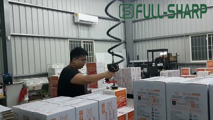 Thiết bị nâng hạ hút chân không các loại thùng giấy, thùng carton lớn nhỏ. Thiết bị nâng thùng giấy