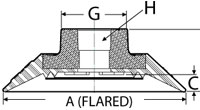 Bản vẽ kích thước giác hút VC ren NPT