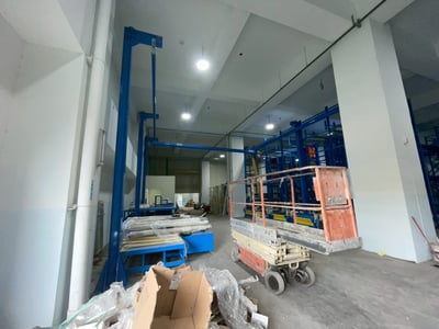 Bộ khung thanh ray 500 kg treo ANVER hút tấm - ảnh 4