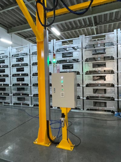 Bộ khung thanh ray 500 kg kết hợp palăng nâng hạ - ảnh 15