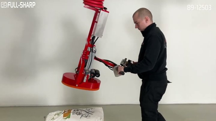 Một Người Nâng Bao 27kg Nhẹ Như Không | Thiết Bị Nâng Bao Chân Không Thụy Điển